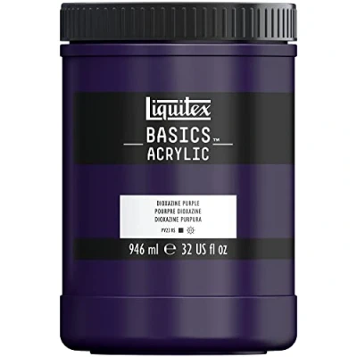 Imagen de Liquitex Basic Acrylic Tubo de Pintura Acrílica, 946 ML, Púrpura (Púrpura Nuevo)
