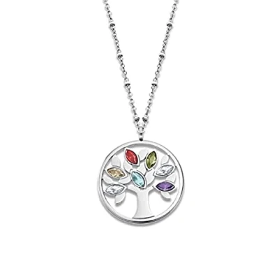 Imagen de LOTUS STYLE Collar LS2192 1/1 Rainbow Acero inoxidable 316l Arbol vida 500.00 mm Mujer
