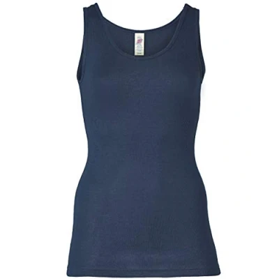 Imagen de Engel Camisa de tirantes para mujer, lana y seda, tallas 34 a 48, 3 colores marine 36 38