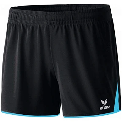 Imagen de Erima Classic 5 Cubos Pantalón Corto, Mujer, Negro/Curacao, 44