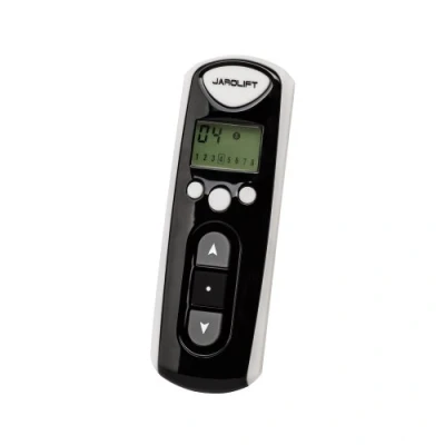 Imagen de jarolift Mando a Distancia por Radio TDRC 08 Emisor Manual de 8 Canales para Motores Persianas Enrollables, 433,92 MHz, incl. Soporte Pared