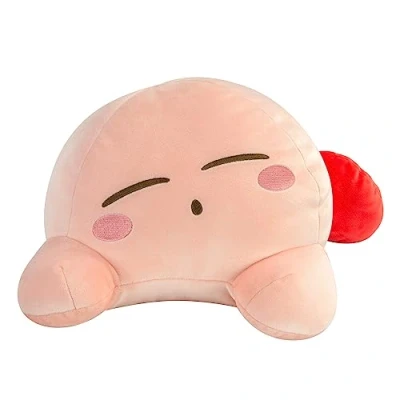 Imagen de Club Mocchi Sleeping Kirby Mega Peluche Juguetes de coleccionables héroe con Licencia Oficial Desk Buddy Action Figuras para niños a Partir 3 años