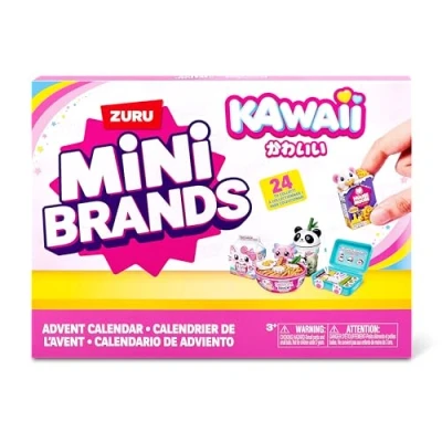 Imagen de Mini Brands Retro Grocery Calendar Series 1 de ZURU, Miniaturas coleccionables para niños, niñas y coleccionistas