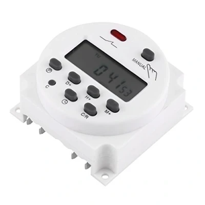Imagen de Temporizador Digital LCD semanal programable para microordenador programado y por (24V)