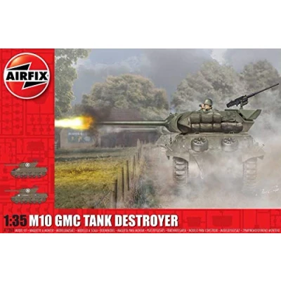 Imagen de Airfix M10 GMC Tank Destroyer Kit de Modelo a Escala 1:35 Americano, Multicolor, Scale (Hornby Hobbies LTD A1360)