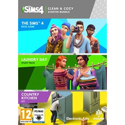 Imagen de Electronic Arts Die Sims 4 Clean &amp; Cosy Bundle PCWin Code In A Box Video Game English