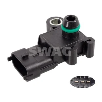 Imagen de SWAG 33 10 2195 Sensor, presión de sobrealimentación VOLVO: V60 I, V70 3, FORD: S Max Mk1