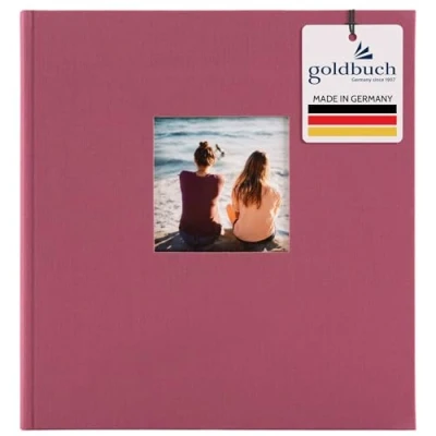 Imagen de Goldbuch álbum de Fotos, Trend, 25 x cm, 60 páginas con pergamino, Fucsia, 30x31 cm