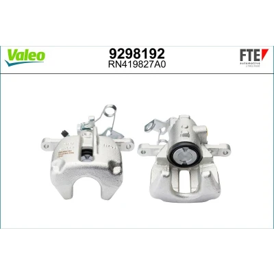 Imagen de FTE 9298192 Pinza de freno gris Hierro fundido Eje trasero izquierda sin soporte CITROËN: Jumpy II Furgón, MPV, FIAT: Scudo Furgón