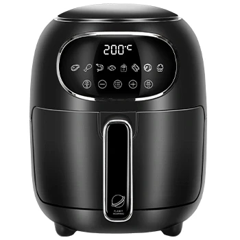 Imagen de Taylor Swoden Joke Freidora de aire sin aceite 3 L. 1300W. Pantalla LED táctil, 8 menús preprogramados, tiempo y temperatura ajustables manualmente. Libre BPA. Diseño exclusivo, color negro