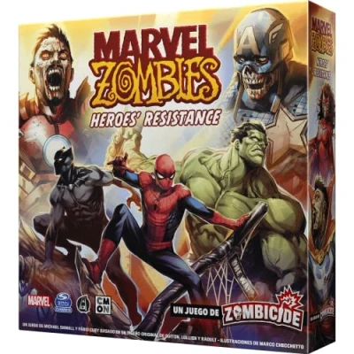 Imagen de CMON Marvel Zombies: Heroes&#039; Resistance Juego De Mesa Cooperativo en el Apocalipsis Zombi a Partir 14 Años 1 6 Jugadores 60 Minutos por Partida Español