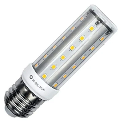 Imagen de HQI Tubular LED E27 10 W 360 4000 K 1100 lm IP40 recambio de lámpara vapor metálico halógena