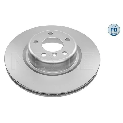 Imagen de MEYLE 383 523 1005/PD Disco de freno Eje trasero 345 24 5 120 ventilado revestido láminas zinc altamente carbonizado con tornillos PD Quality