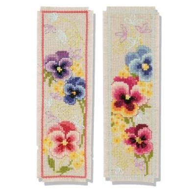Imagen de Vervaco Kit para bordar, aspecto de lino, ca. 6 x 20 cm/2,4 &quot;x 8&quot;