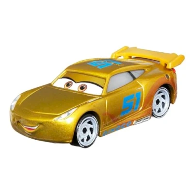 Imagen de Mattel Selección Vehículos Racing Style, Disney Cars, Die Cast 1:55 Coche, DXV29N Cars 3 Single:Cruz Ramirez Center (CDXV59)