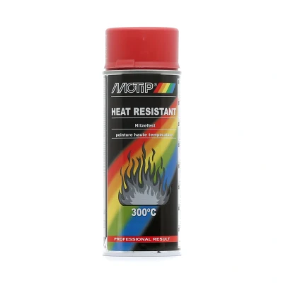Imagen de MOTIP 04040 Laca para motor / silenciador Kompakt green glossy 400 ml Rojo