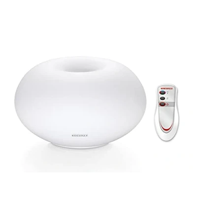 Imagen de Soehnle Difusor de aromas Milano Plus, elegante ambientador eléctrico, Para hogar con juego luces LED y tiempo aromatización hasta 6 horas. habitaciones 20 m²