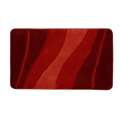 Imagen de Meusch 2322468360 Alfombra de baño Ocean, 60 x 100 cm, granate