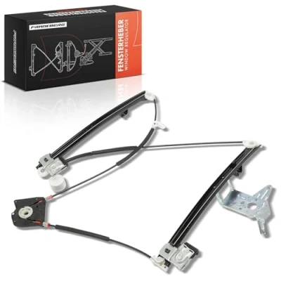 Imagen de Frankberg Elevalunas eléctrico sin motor, 2/3 puertas, delantero derecho, compatible con Lupo 6X1 6E1 Hatchback 1998 2005 6X0959802B