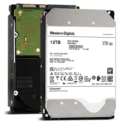 Imagen de Western Digital HGST Ultrastar He12 Disco Duro Interno, 3.5&quot; SATA, 12 TB, Color Blanco