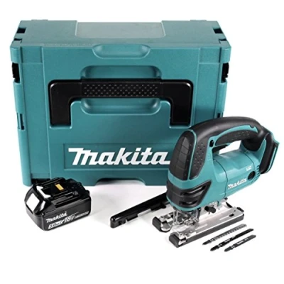 Imagen de Makita DJV 180 T1J Sierra de calar con batería (18 V, 5,0 Ah, sin cargador)