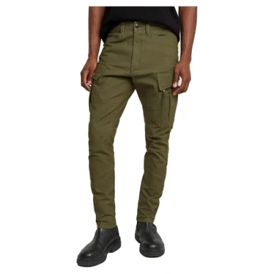 Imagen de G Star para Hombre Pantalón Zip Pocket 3D Skinny Cargo 2.0, Verde (Shadow Olive D24307 D504 B230), 31W / 32L