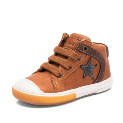 Imagen de Bisgaard Holger Zapatillas altas para niños, Talla: 29, Cognac Zapatos