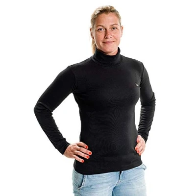 Imagen de Back on Track Bekleidung Rollkragensweatshirt Accesorio para el Caballo, Color Negro, Talla M
