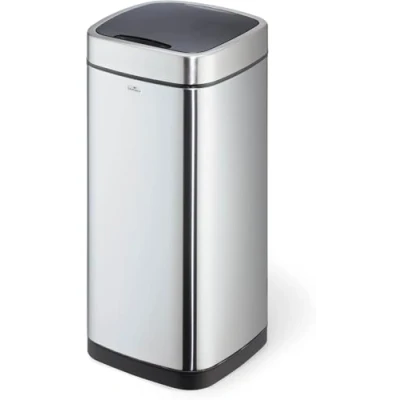 Imagen de Durable 342323 Papelera con sensor NO TOUCH, cubo interior, 35 litros, plata