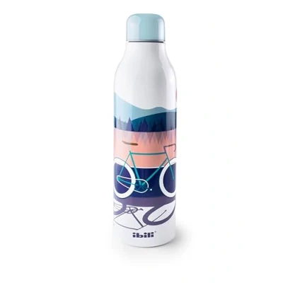 Imagen de IBILI Botella termo Doble pared Norabidea 500 ml, Acero Inoxidable 18/10, pared, Reutilizable