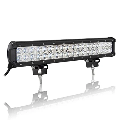 Imagen de Willpower Barra LED Fuoristrada Luce a 43cm 108W Combinazione di Fascio Spot e Inondazione 12V Impermeabile Fari Luci da Lavoro Trattore Auto Veicoli 4x4 Atv UTV 4WD