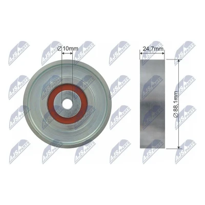 Imagen de NTY RNK TY 031 Rodillo Guia TOYOTA: Yaris I Hatchback, II Hatchback