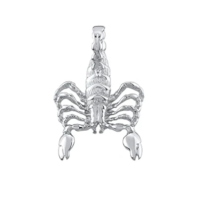 Imagen de SILVEGO Colgante Unisex de Plata ley 925 Escorpión
