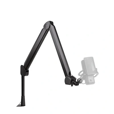 Imagen de Elgato Wave Mic Arm brazo articulado profesional con ranuras para cables, abrazadera de mesa, adaptadores rosca, totalmente ajustable, ideal podcasts, streaming, juegos, oficina, grabación