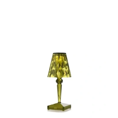 Imagen de Kartell Battery, Lámpara de mesa, Verde, Transparente