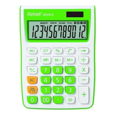Imagen de Rebell SDC912 elegante calculadora de escritorio Verde
