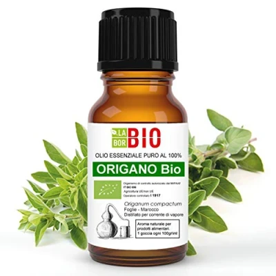 Imagen de Orégano Bio Aceite Esencial 100% Puro 5 ml Uso Alimentario Terapeutico Cosmetico Aromaterapia Laborbio