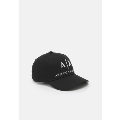 Imagen de Armani Exchange Baseball HAT Unisex Gorra, Talla: One Size, Nero/bianco