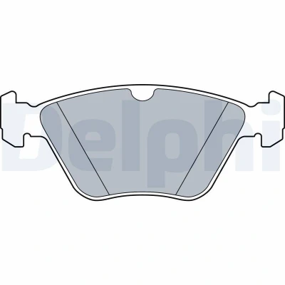 Imagen de DELPHI LP3517 Juego de pastillas freno preparado para indicador desgaste Chapa antichirridos sin accesorios MERCEDES BENZ: Clase E Berlina