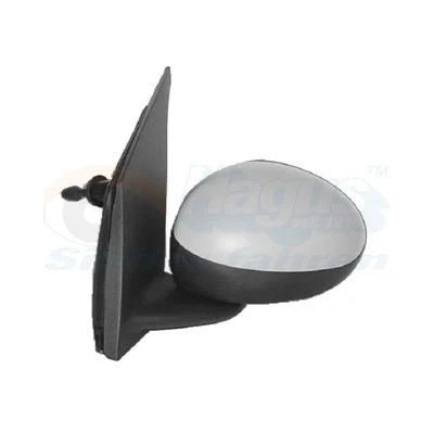 Imagen de espejo retrovisor Van Wezel 0910813 izquierda con imprimación parcial completo, convexo, ajustable desde interior, Ajuste por cable norauto,