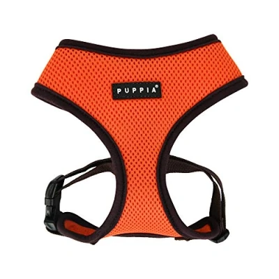 Imagen de PUPPIA Arnés para Perros Soft Harness II, Naranja, L