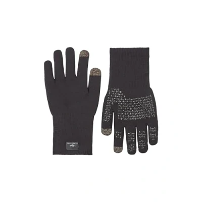 Imagen de SealSkinz Tejido Impermeable para Todo Tipo de Clima Guantes, Hombres, Negro, M