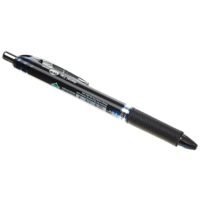 Imagen de Pentel EnerGel Document BLP77 CX Bolígrafo de tinta gel (0,7 mm, mecanismo impresión, recargable, resistente al agua, a la luz, indeleble según ISO 27668 4), color azul