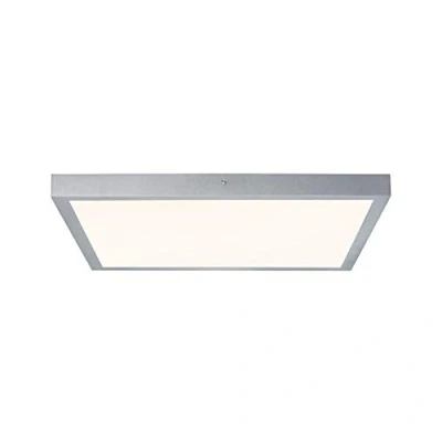 Imagen de Paulmann 706.52 Panel LED WallCeiling Lunar 600x600 mm 27,4 W 230 V cromo mate, aluminio 70652, plafón de superficie, luminaria, lámpara techo