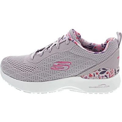 Imagen de Skechers 149756 Lvmt, Zapatillas Mujer, Malla de Lavanda con múltiples Ribetes, 41 EU