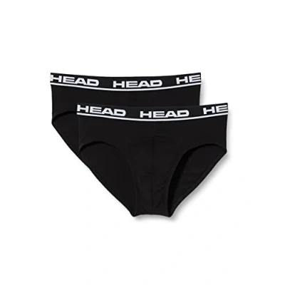 Imagen de Head Brief, Negro, M (Pack de 2) para Hombre