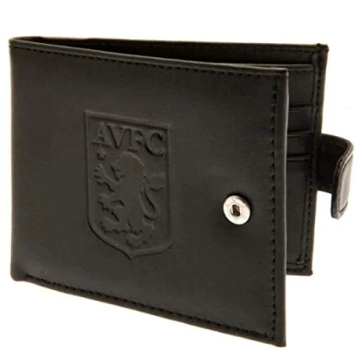 Imagen de Aston Villa FC Cartera con sistema RFID Antifraude (Talla Ãšnica) (Negro)