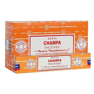 Imagen de B/12 Champa Incense Sticks by Satya
