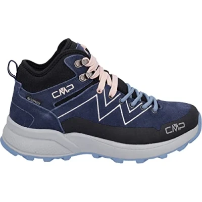 Imagen de CMP Kaleepso Mid Wmn Zapatillas de Senderismo, Zapatos para caminar, Mujer, Rosa Azul, 41 EU