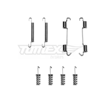 Imagen de TOMEX brakes TX 42 00 Juego de accesorios, zapatas freno Eje trasero MERCEDES BENZ: Sprinter 2 T Bus, VOLKSWAGEN: LT 28 35 II Bus